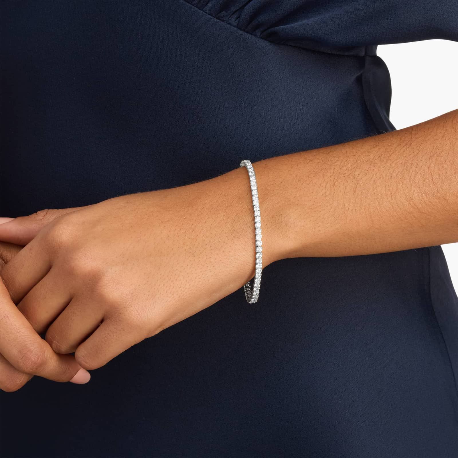 3-3/4ctw Diamond Tennis Bracelet