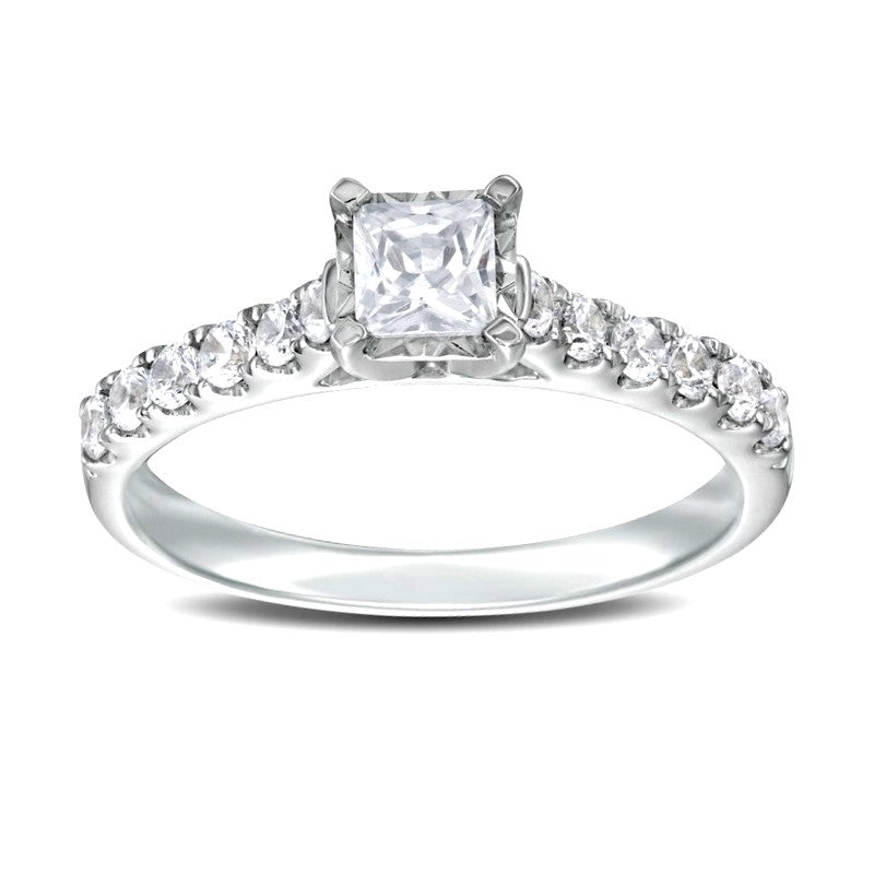 3/4ctw Diamond Promise Forever Engagement Ring