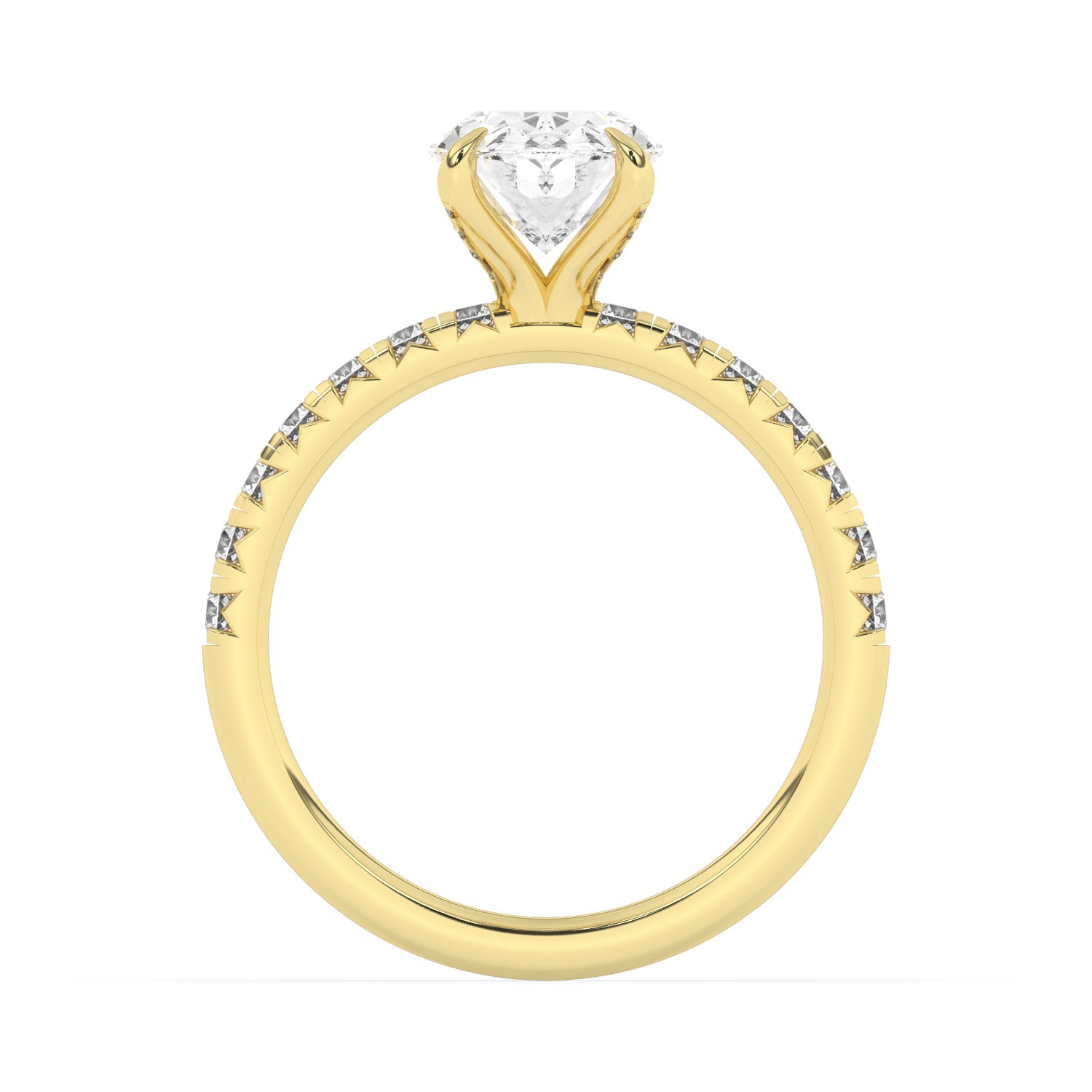 2.50ctw Certified Lab Grown Diamond Prong Engagement Ring