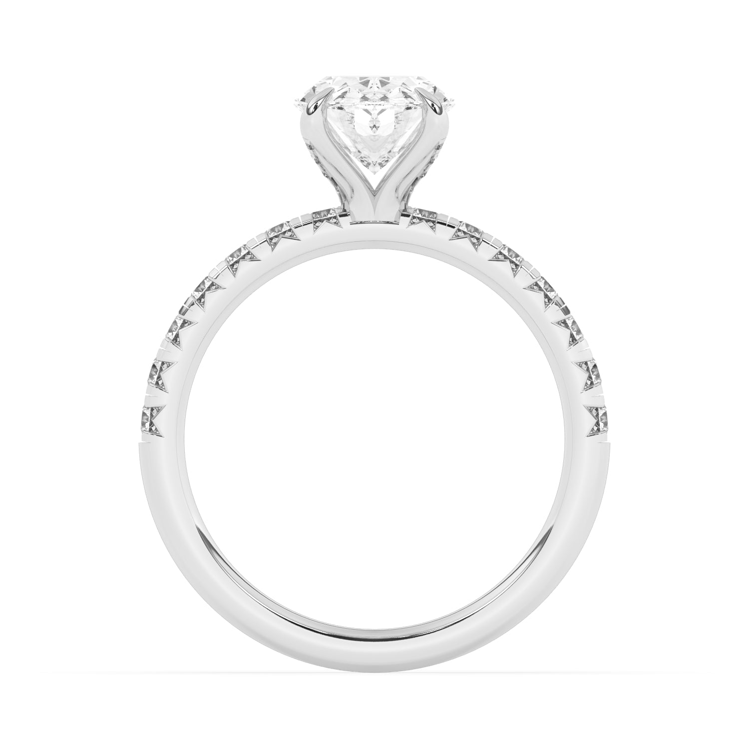 2.50ctw Certified Lab Grown Diamond Prong Engagement Ring