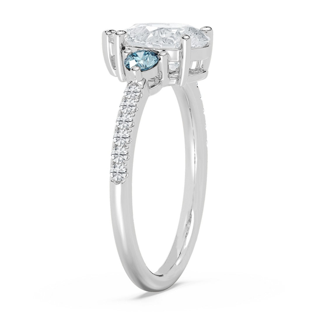 1.5ctw Certified Lab Grown Diamond Engagement Ring