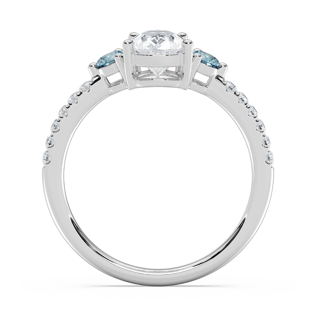 1.5ctw Certified Lab Grown Diamond Engagement Ring