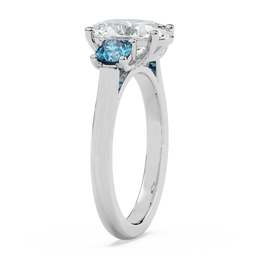 2.38ctw Certified Lab Grown Diamond Engagement Ring