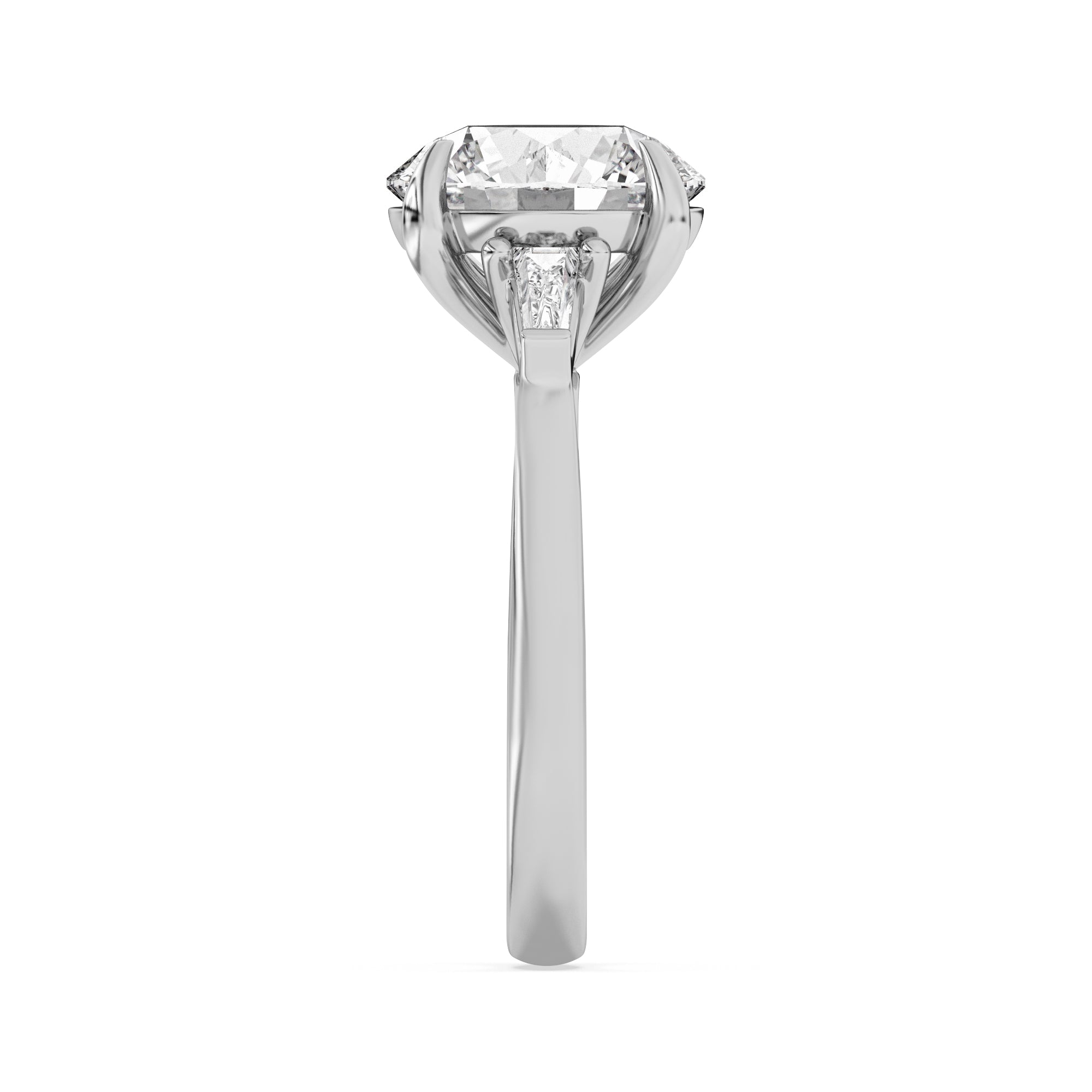 2-1/5ctw Certified Lab Grown Diamond Engagement Ring