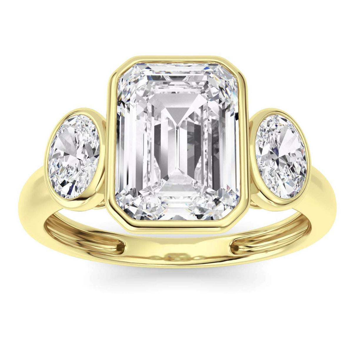 3ctw Certified Lab Grown Diamond Engagement Ring
