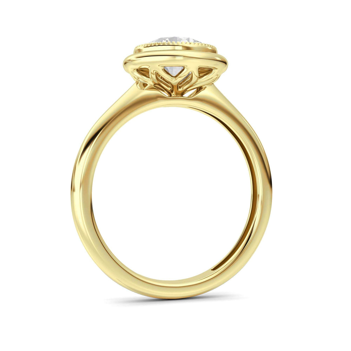 1-1/2ct Certified Lab Grown Diamond Solitaire Engagement Ring