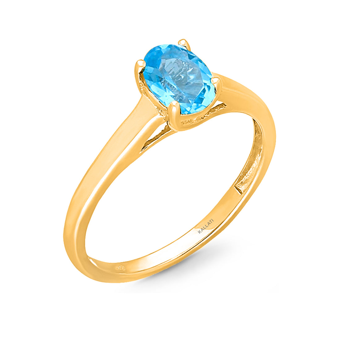 Kallati Blue Topaz Ring