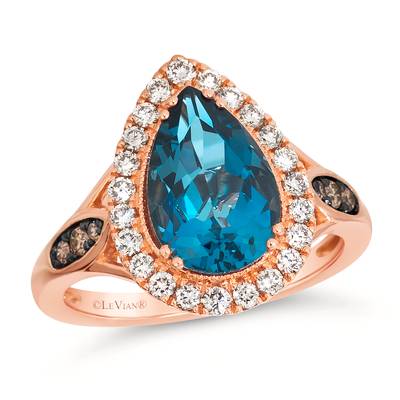 Le Vian Chocolatier® Deep Sea Blue Topaz™ Ring