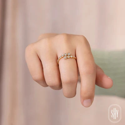 Shy Creation .32ctw Diamond Bezel Ring