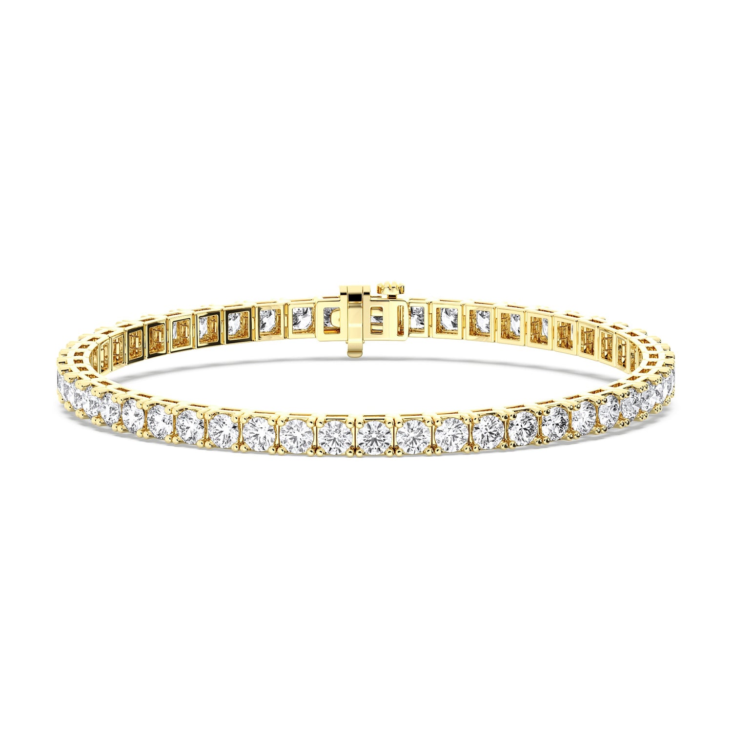7ctw Lab Grown Diamond Tennis Bracelet
