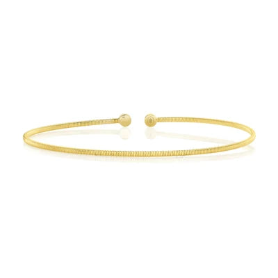 Shy Creation .10ctw Diamond Bezel Bangle