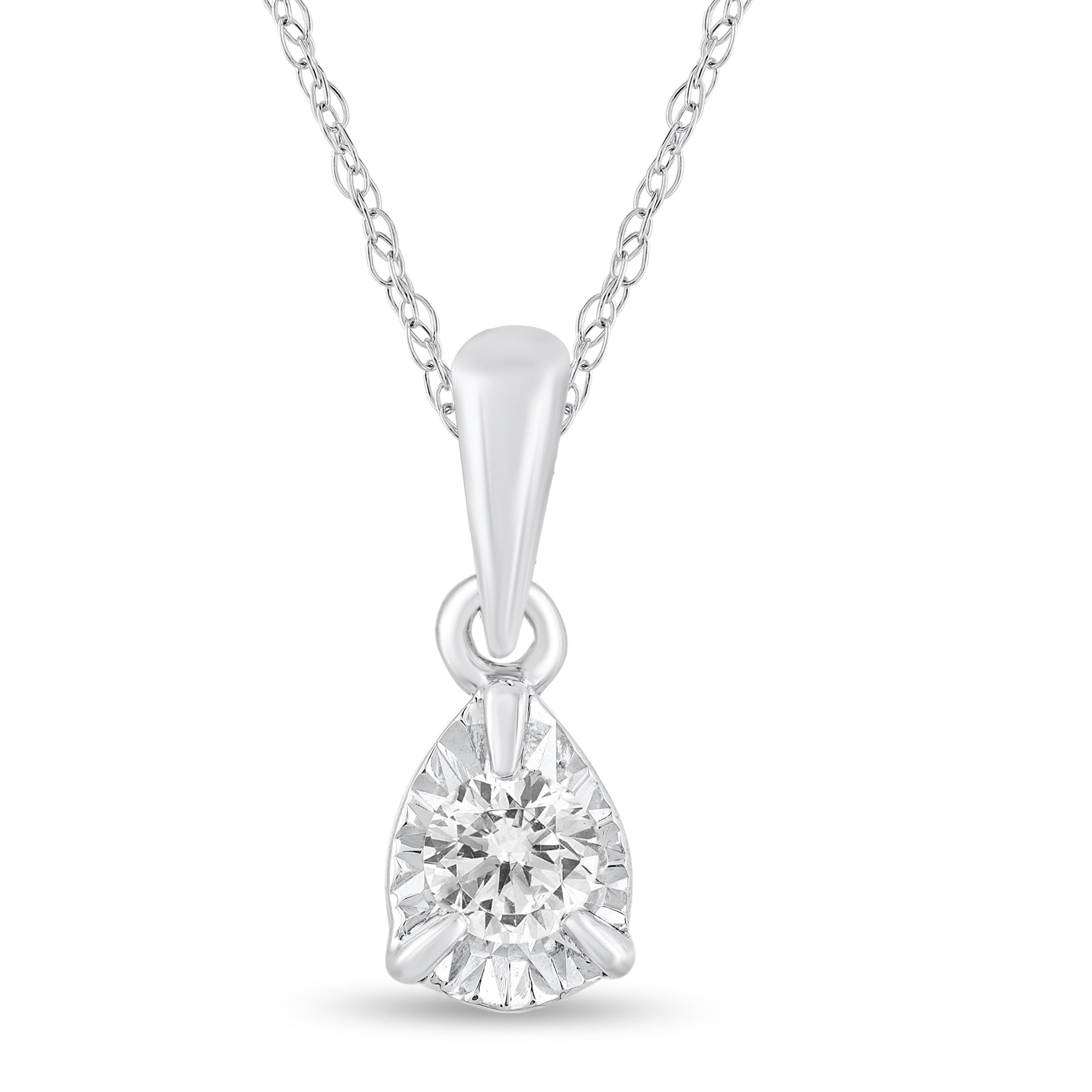1/8ct Diamond Pendant