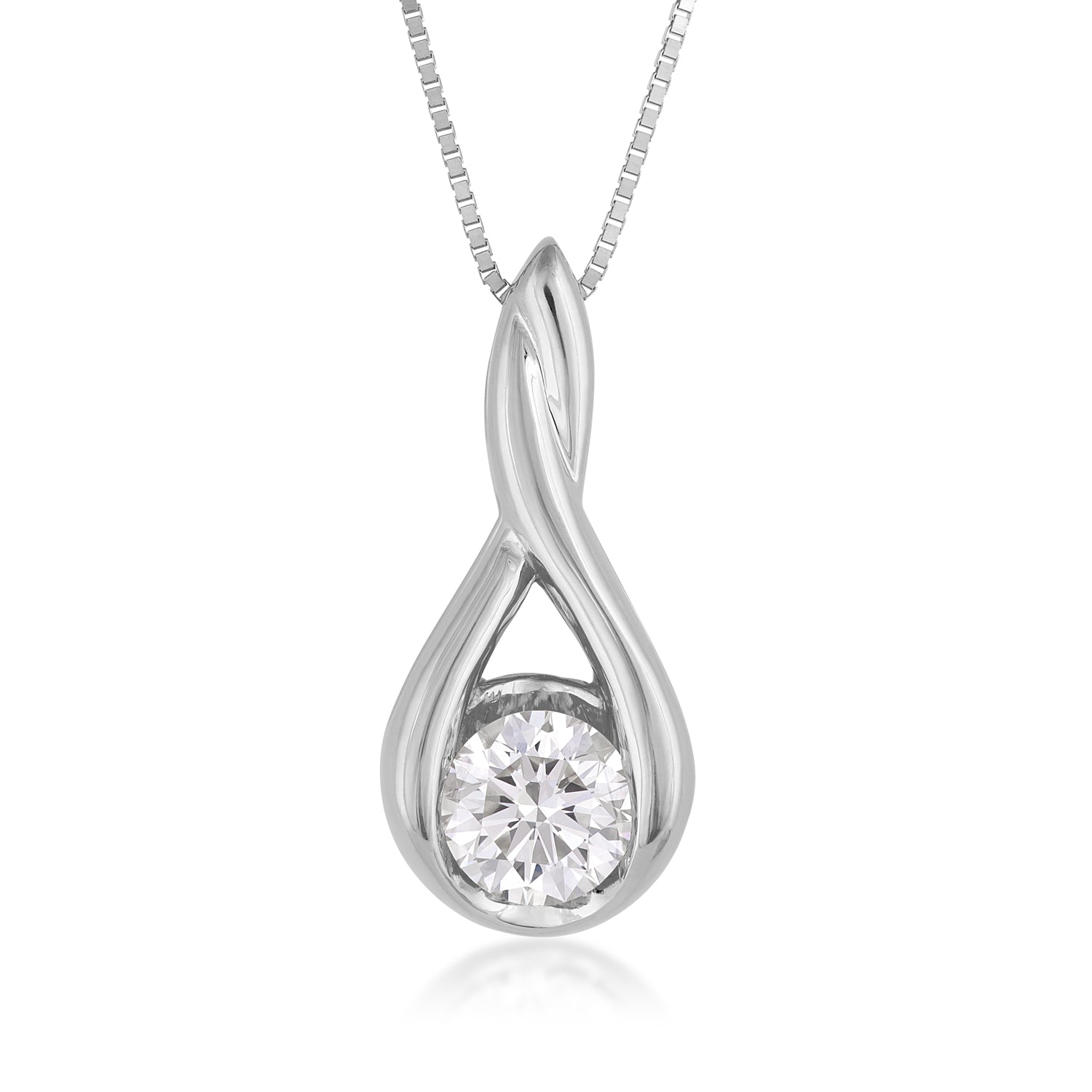 1ct Lab Grown Diamond Sirena Pendant