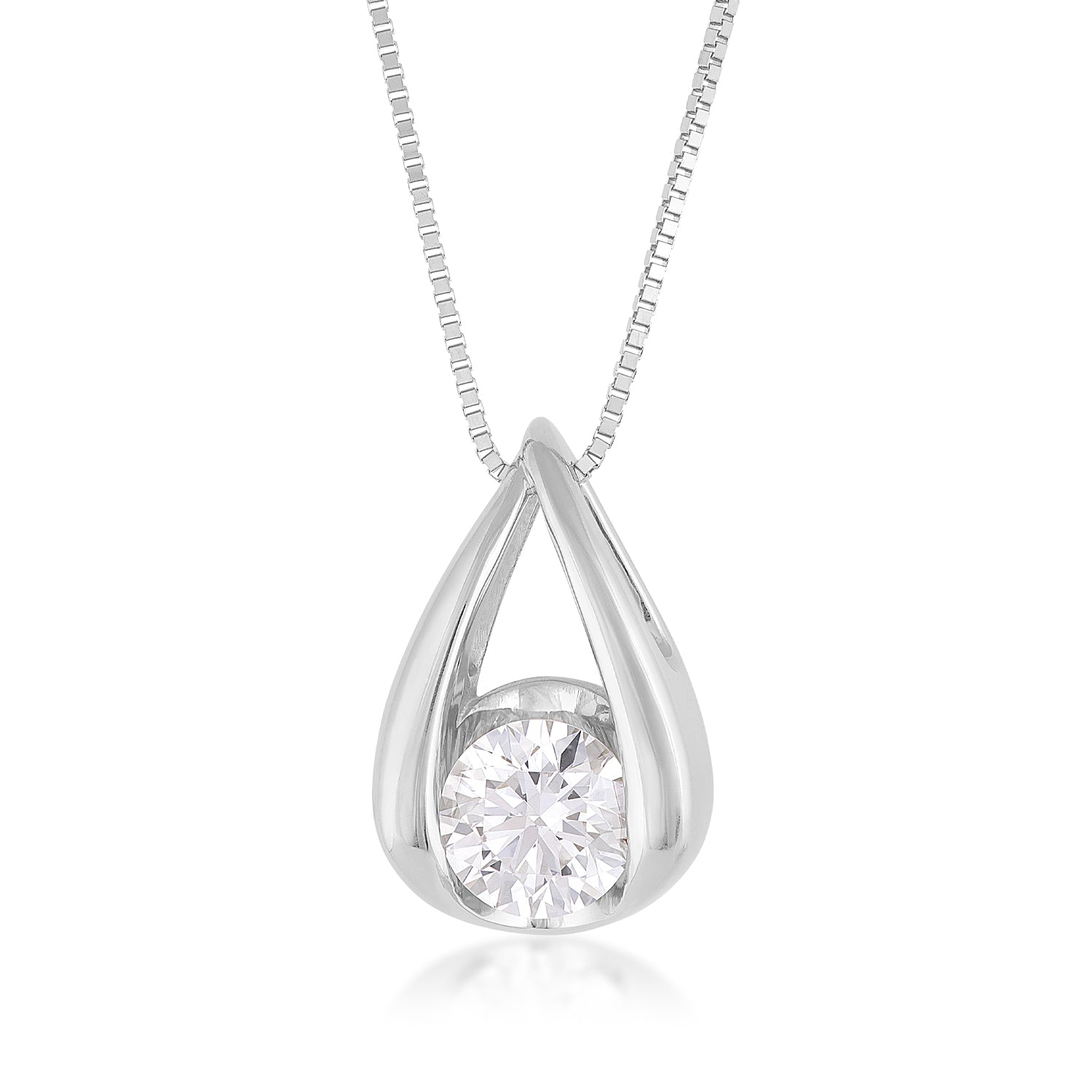 1ct Lab Grown Diamond Sirena Pendant