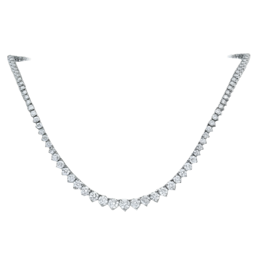 5ctw Lab Grown Diamond Tennis Necklace