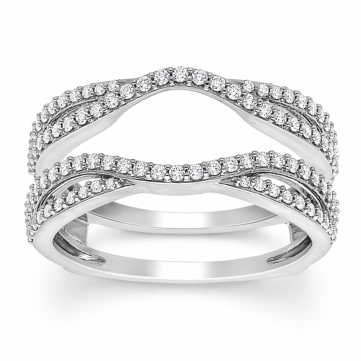 1/2ctw Diamond Ring Guard