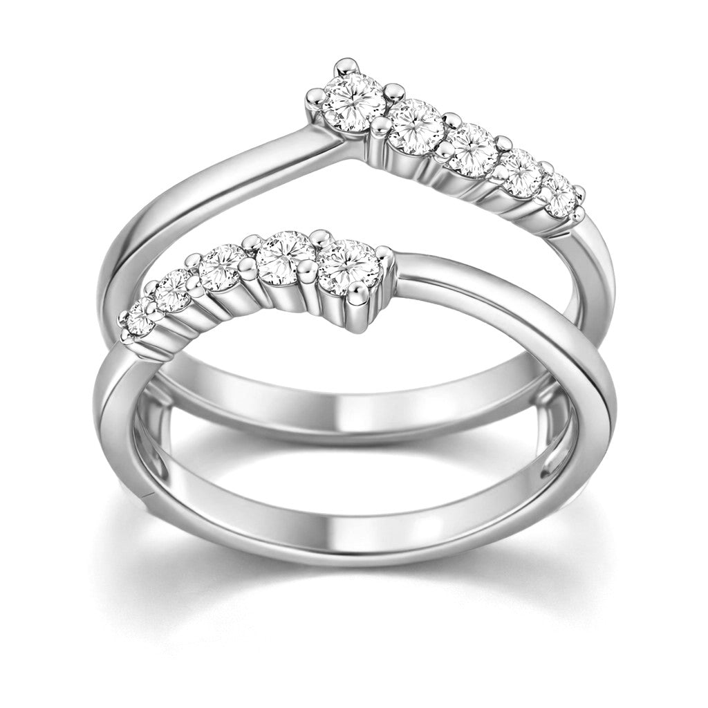 5/8ctw Diamond Ring Guard