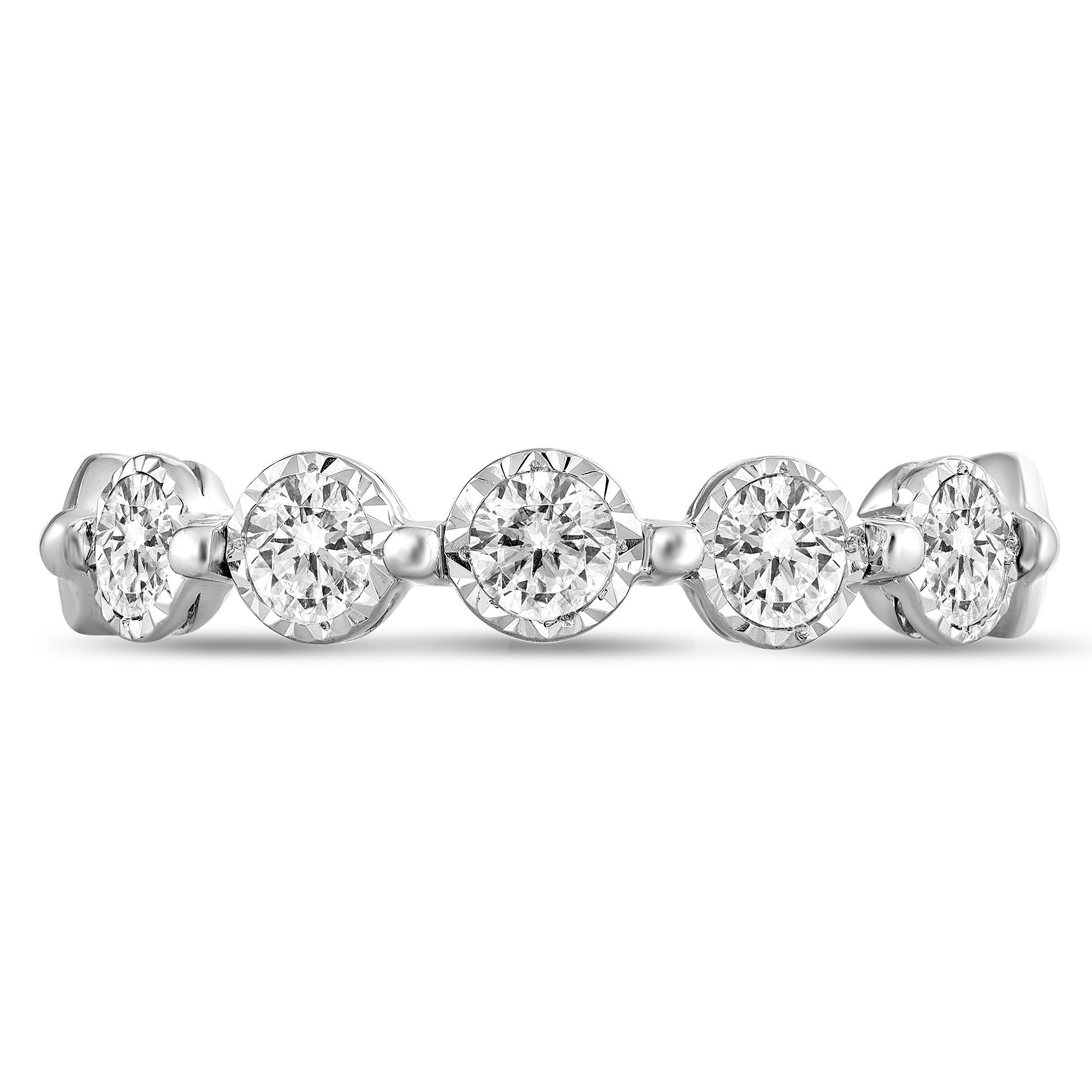 1/2ctw Diamond Halo Band