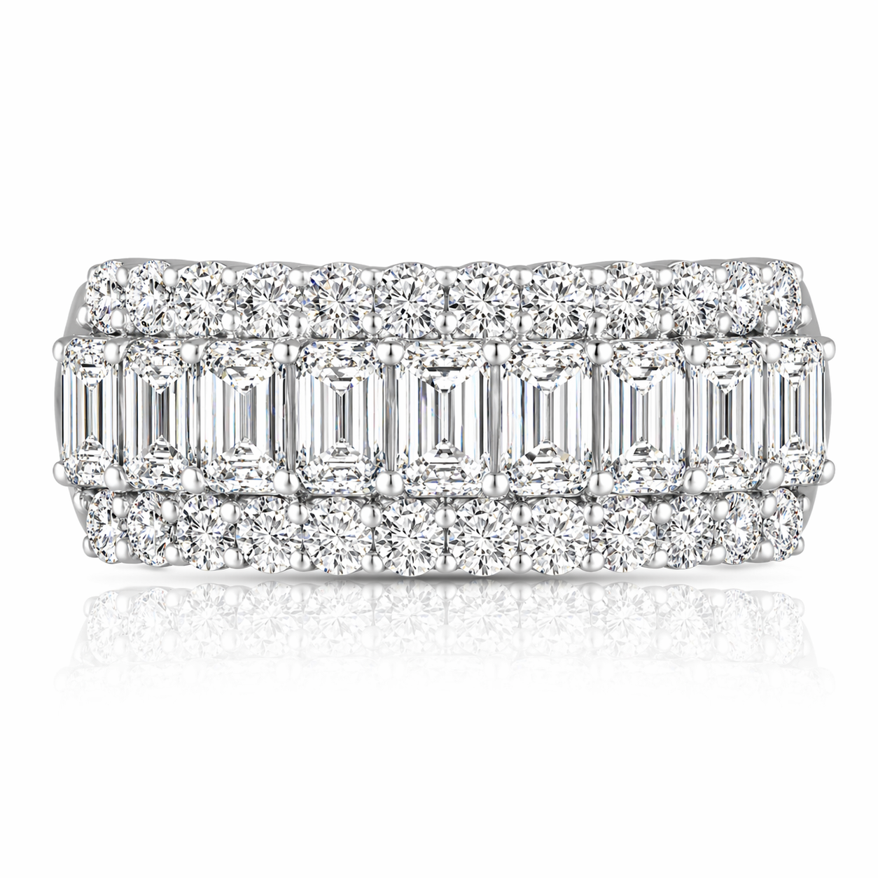 2ctw Lab Grown Diamond Band