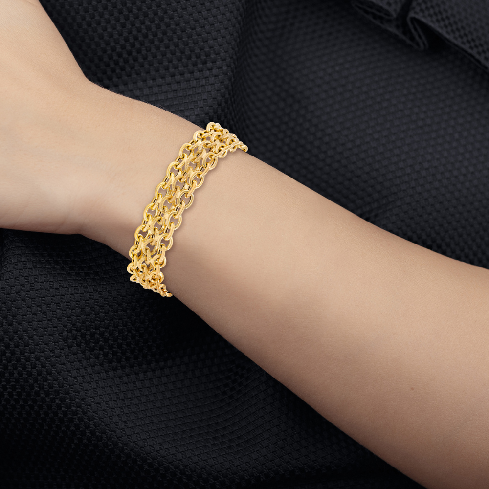 7.5" Rolo Bracelet