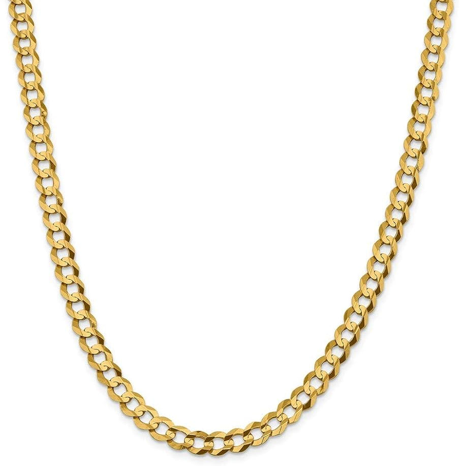24" 7.2mm Cuban Chain Necklace