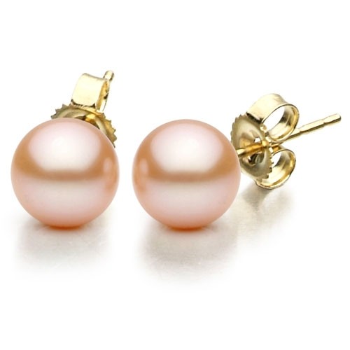Freshwater Pearl Stud Earrings 7-7.5mm