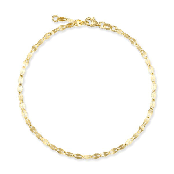 10" Flat Anklet