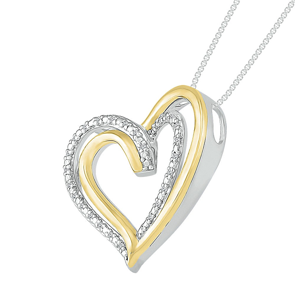 Double Heart Pendant