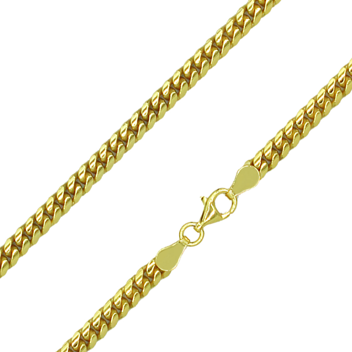 20" 4mm Cuban Chain Necklace