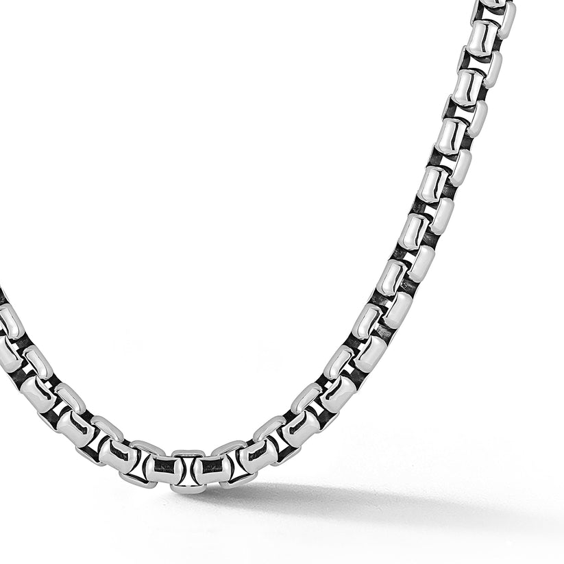 Jai 18" 5.3mm Box Chain Necklace