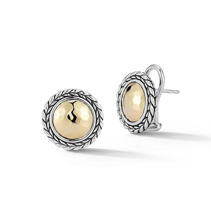 Jai Hammered Stud Earrings