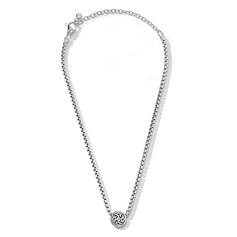 Jai Hammered Disk Necklace