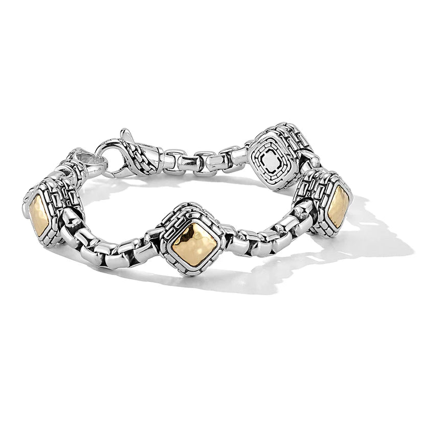 Jai Hammered Chain Bracelet