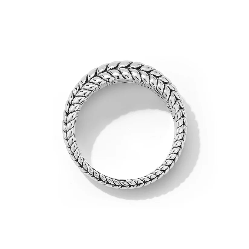 Jai Basket Weave Dome Ring
