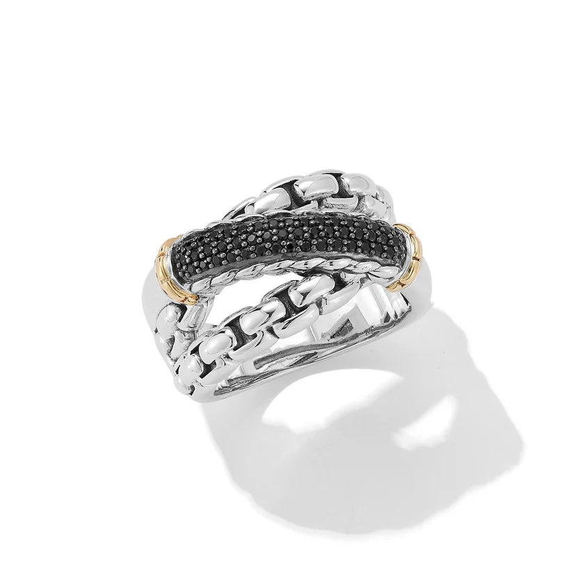 Jai Black Spinel Ring
