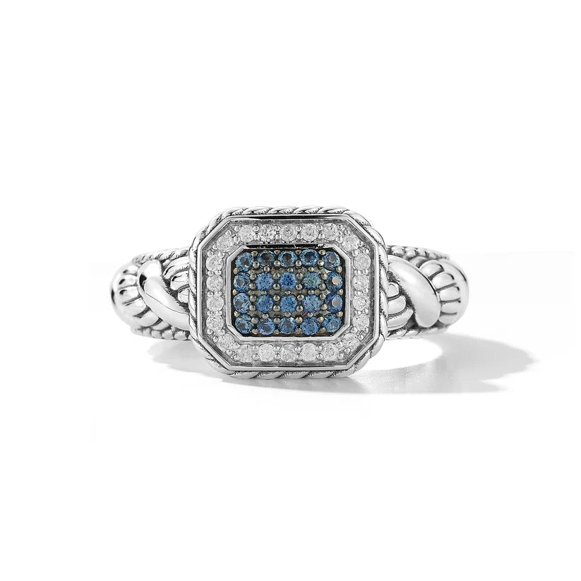 Jai Diamond Sapphire Ring