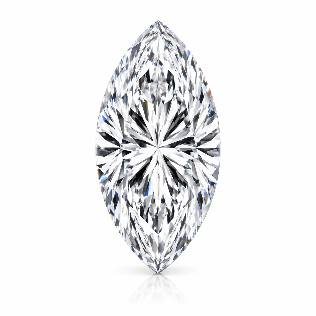 100 Facets 3.19ctw Certified Lab Grown Diamond Hidden Halo Engagement Ring