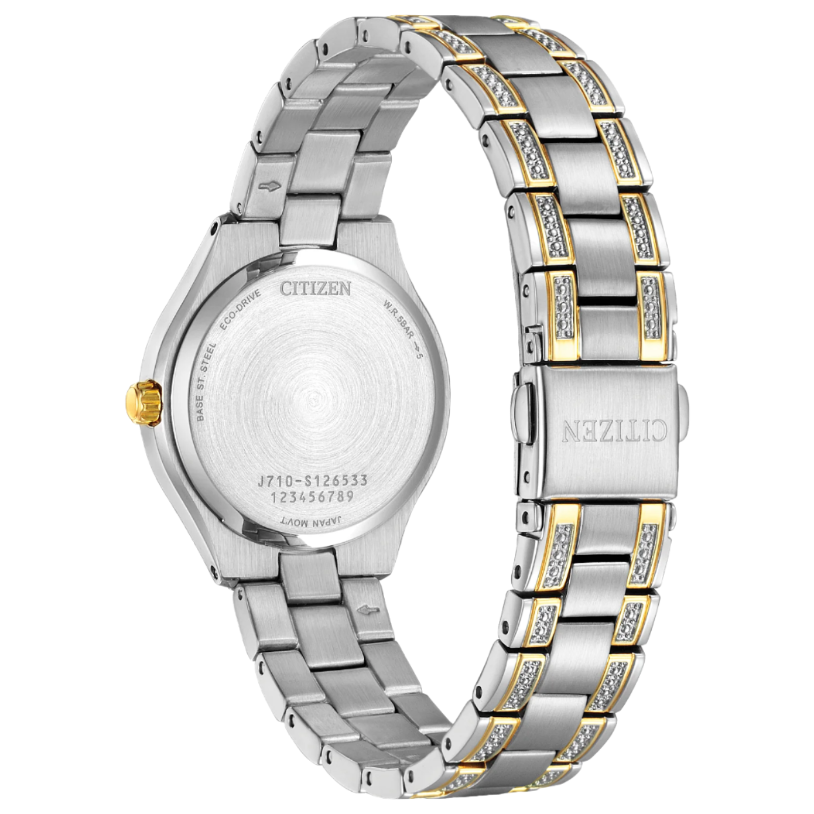 Citizen Eco-Drive Silhouette Crystal Women&