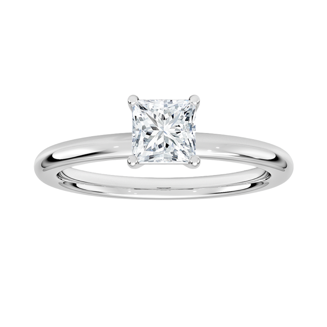 1/3ct Certified Diamond Solitaire Engagement Ring