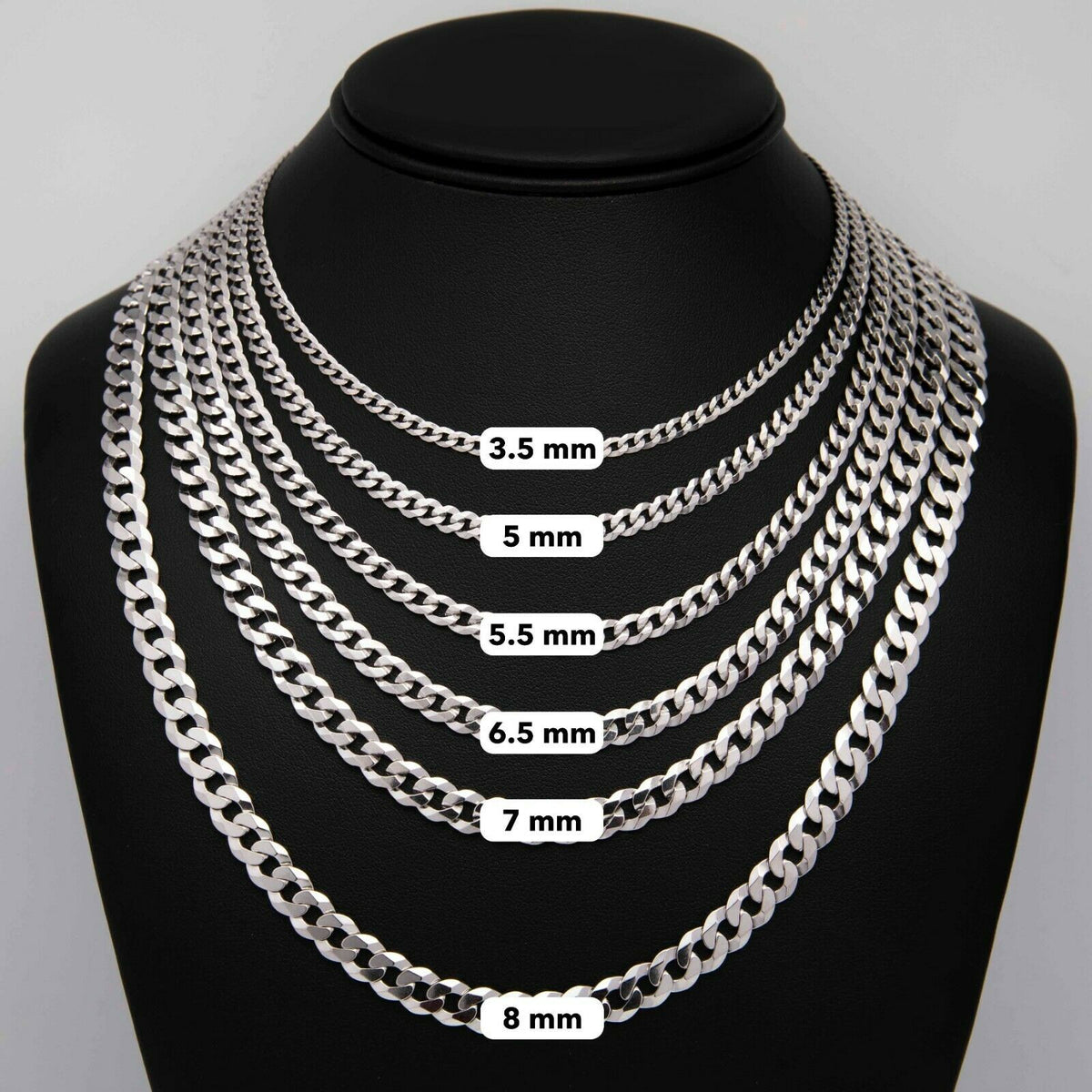 22" 5mm Curb Chain