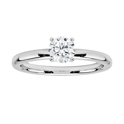 1/2ct Certified Lab Grown Diamond Solitaire Engagement Ring