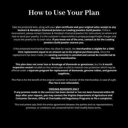 Peace of Mind Protection Plan
