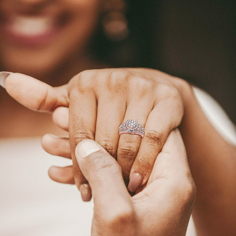 1ctw Diamond Cheri Bridal Set