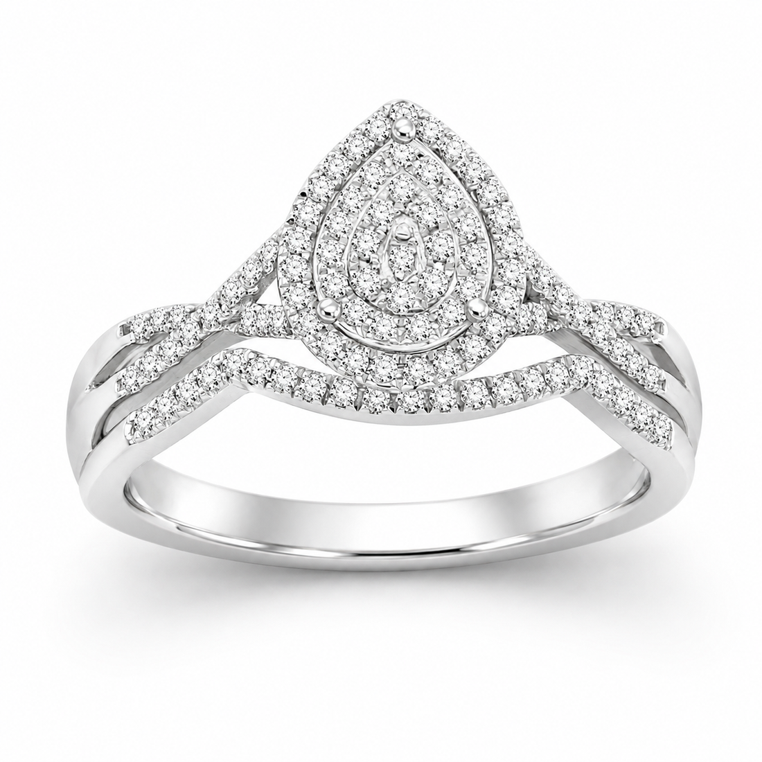 1/4ctw Diamond Bridal Set