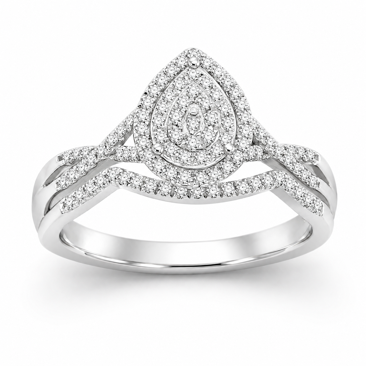 1/4ctw Diamond Bridal Set