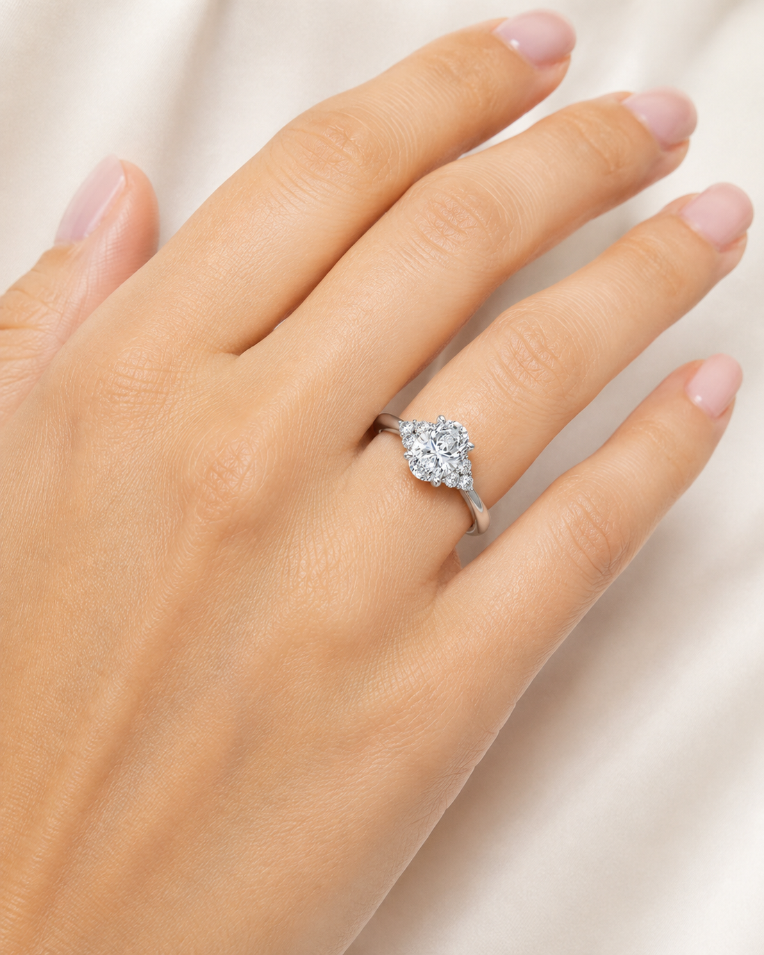 1.40ctw Certified Lab Grown Diamond Engagement Ring