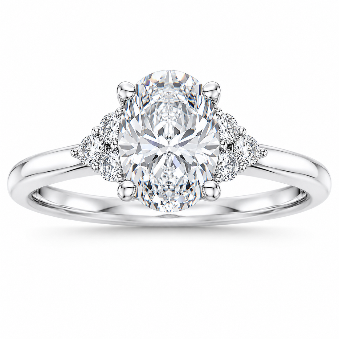 1.40ctw Certified Lab Grown Diamond Engagement Ring