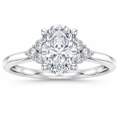 1.40ctw Certified Lab Grown Diamond Engagement Ring