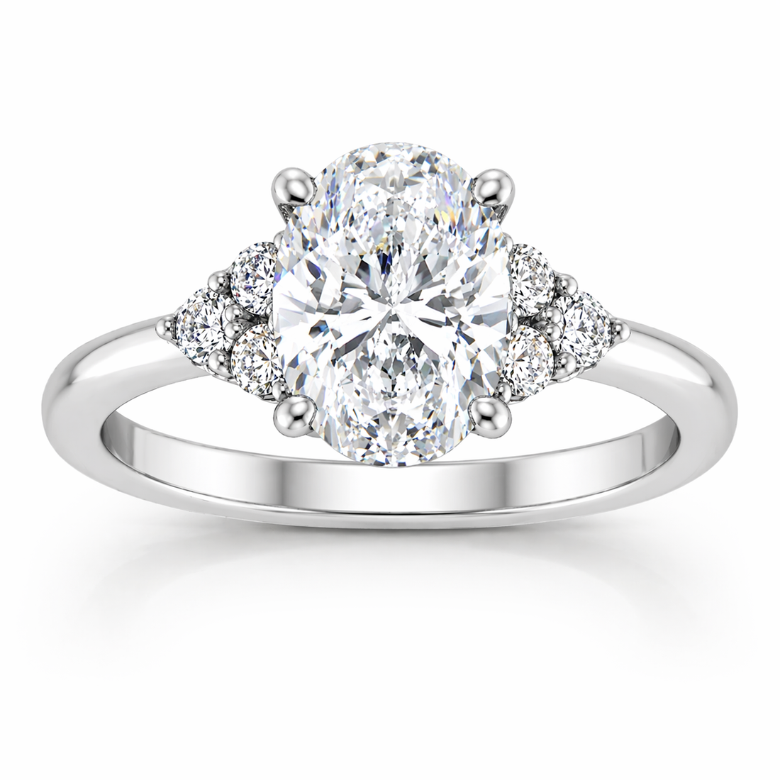 1.40ctw Certified Lab Grown Diamond Engagement Ring