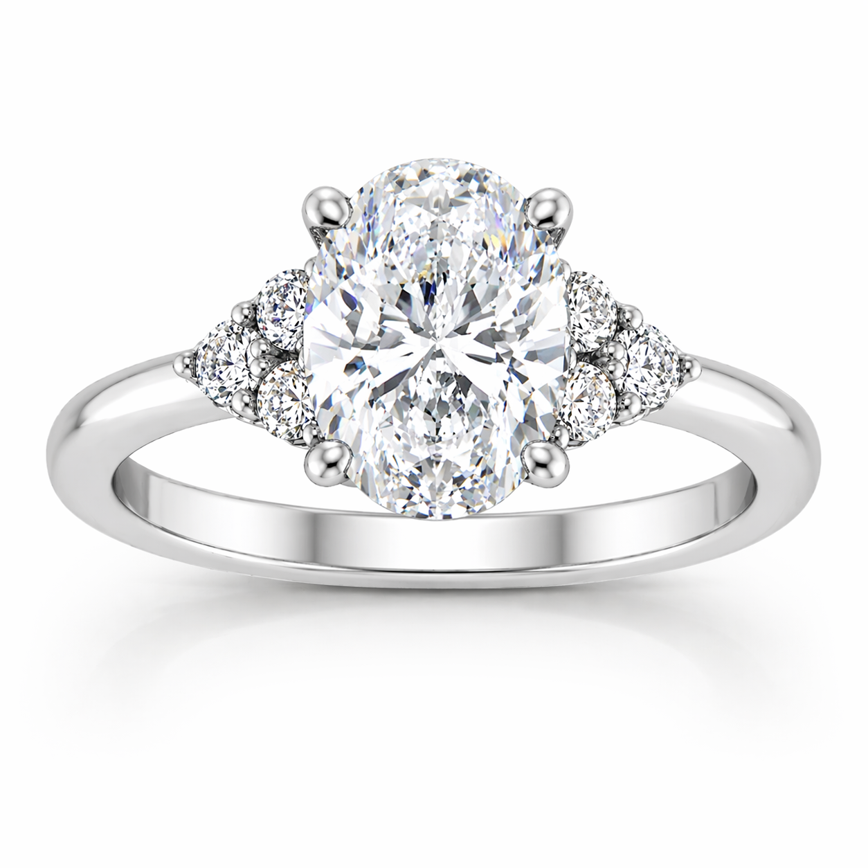 1.40ctw Certified Lab Grown Diamond Engagement Ring